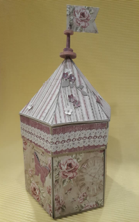Casita de papel manualidades Llibreria Yoli: scrap