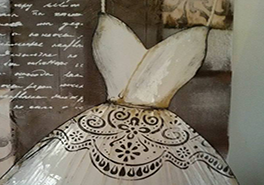 Cuadro Vestido Cuadro Vestido, manualidades Llibreria Yoli