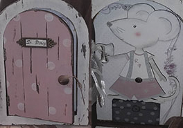 Puerta ratoncito Pérez Puerta ratoncito Pérez, manualidades Llibreria Yoli